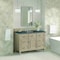 James Martin Vanities 48'' Single Vanity, Whitewashed Oak w/ 3 CM Parisien Bleu Quartz Top 424-V48-WWO-3PBL - alternate 5
